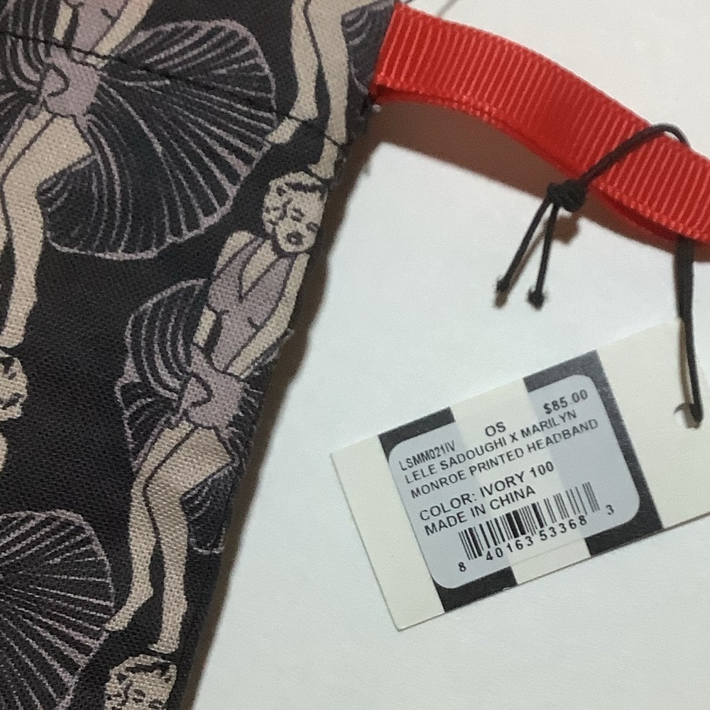 Lele Sadoughi Marilyn Monroe Limited Edition Headband New - Picture 5 of 6